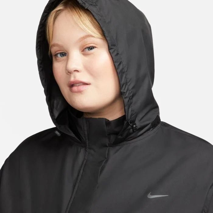 Nike Dame Jakker Fast Repel Jacket (Plus Size) Sort