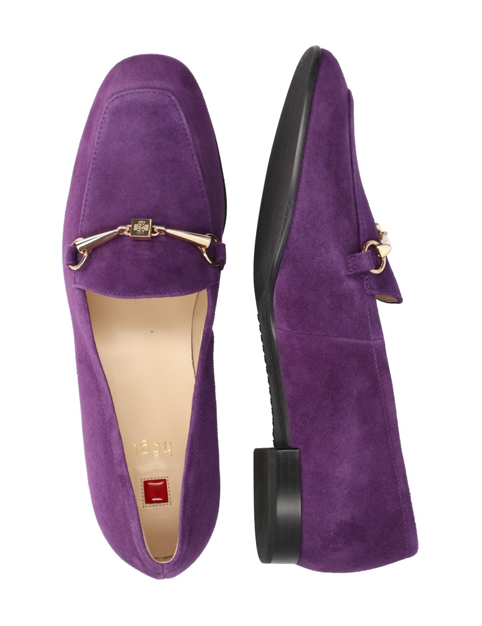 Veloursleder Slipper