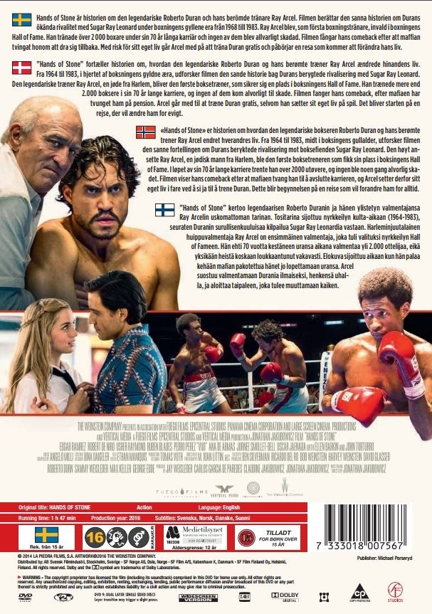 Hands of Stone - DVD