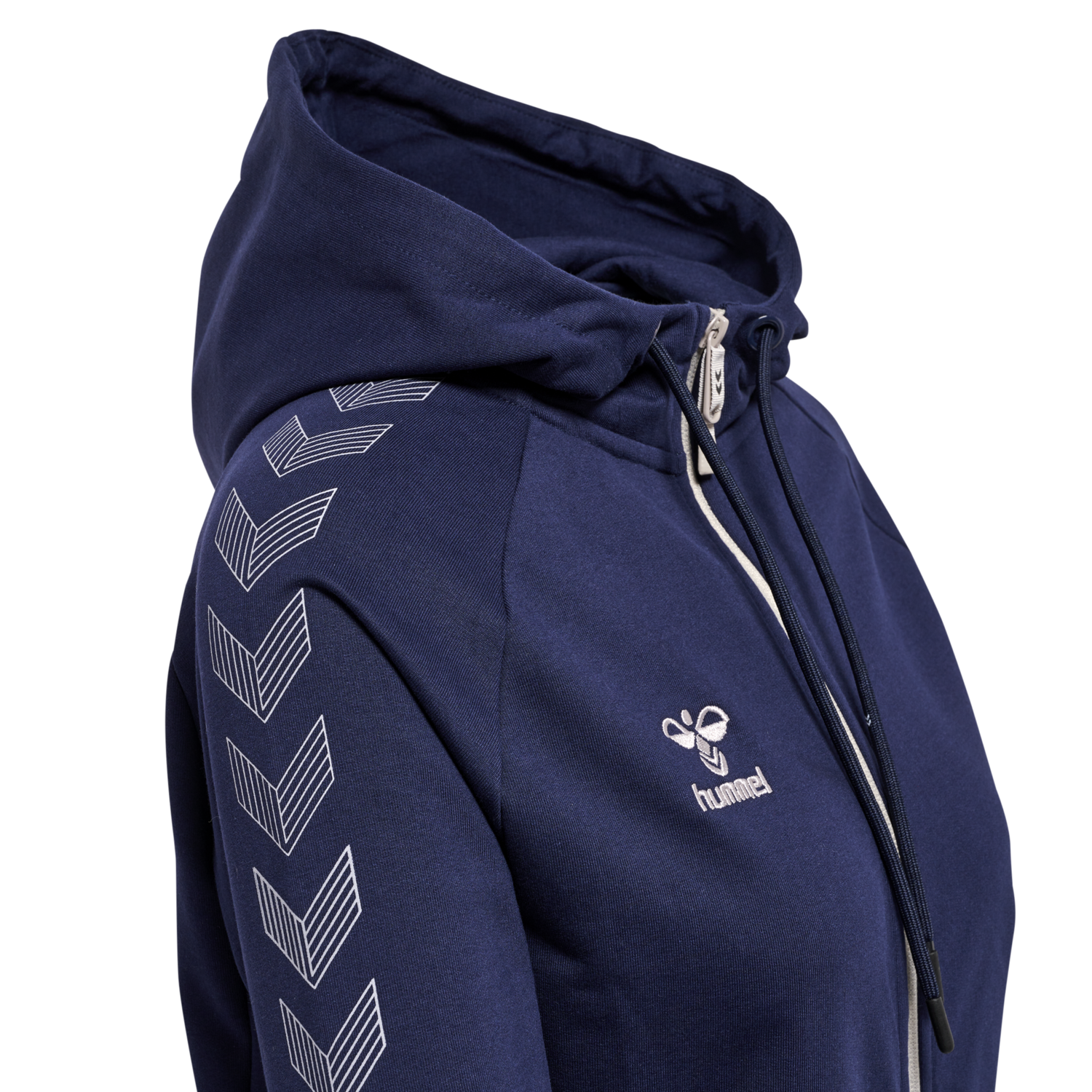 hmlMOVE GRID COTTON ZIP HOODIE WOMA