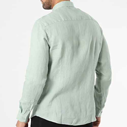 Chemise Manches Longues Vert Clair