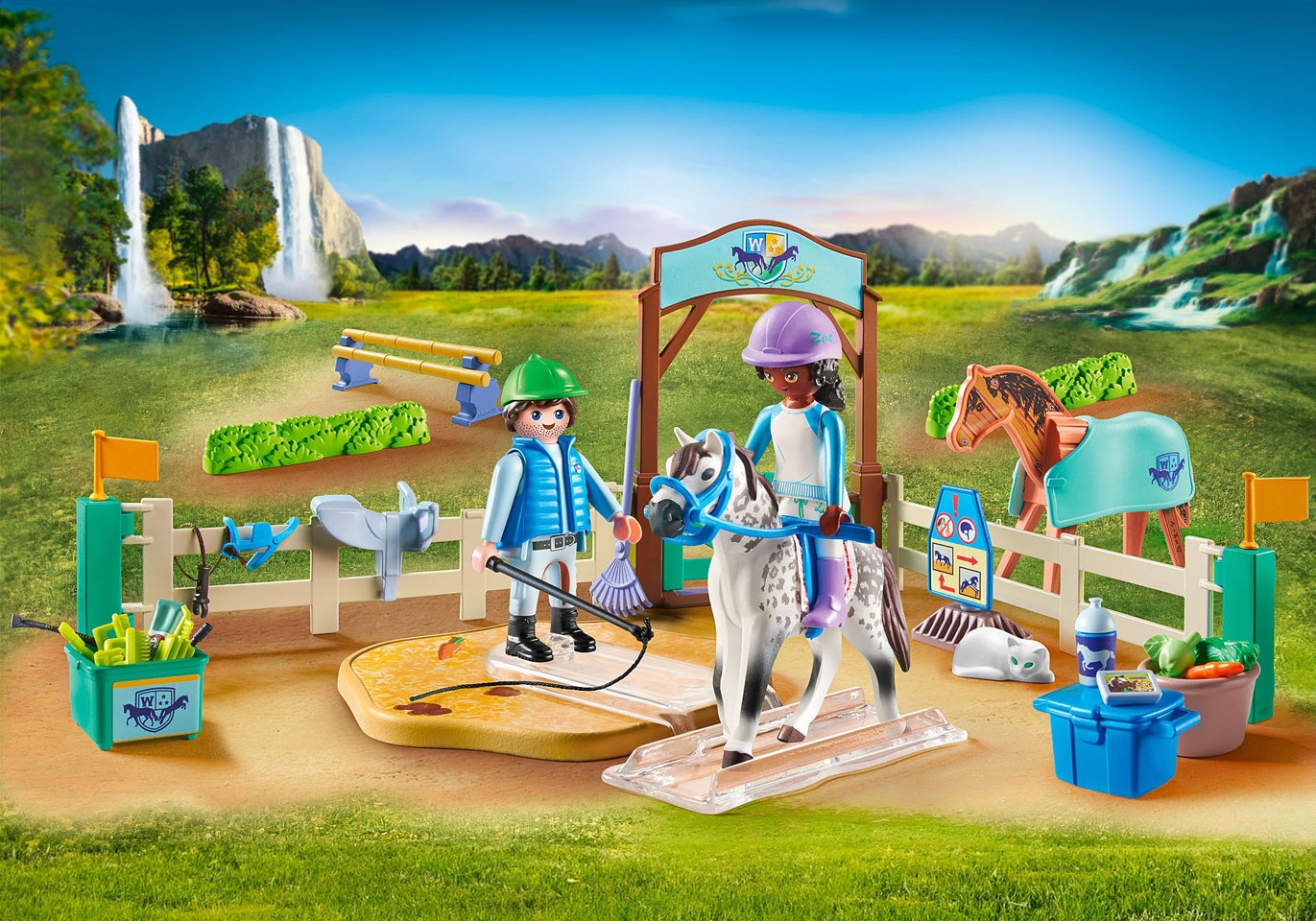 Playmobil - Modern riding school (71637)