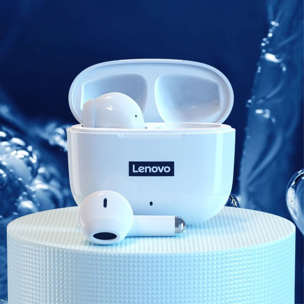 thinkplus LP40 Pro Kabellose TWS Bluetooth 5.1 In-Ear Kopfhörer AAC Headset   Lade Case (250mAh) - Schwarz