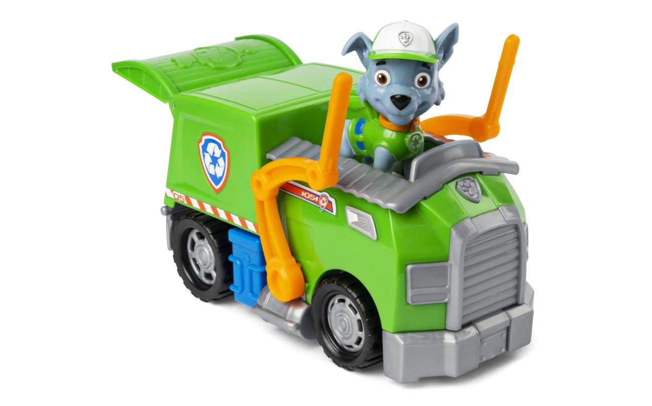 PAW Patrol Voertuig met pup Rocky