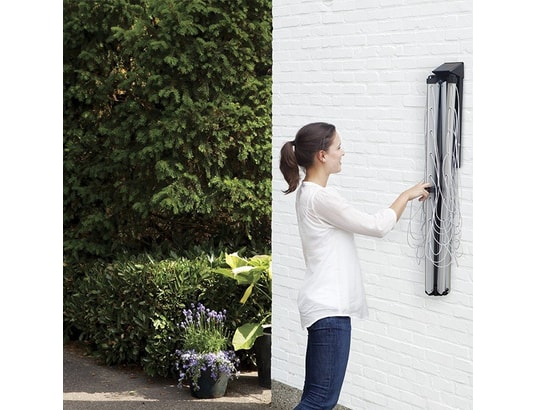 BRABANTIA - Séchoir à linge 375842 Wallfix séchoir mural 24 mètres