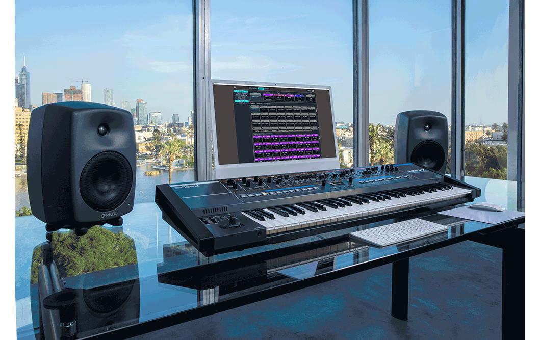 Synthesizer JUNO-X<br>Programmierbarer polyphoner Synthesizer