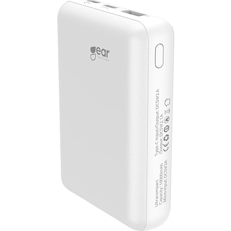 GEAR Powerbank 10.000mAh LiPolymer Ultracompact