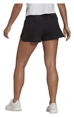 Short adidas Run Fast 3in Noir Femme