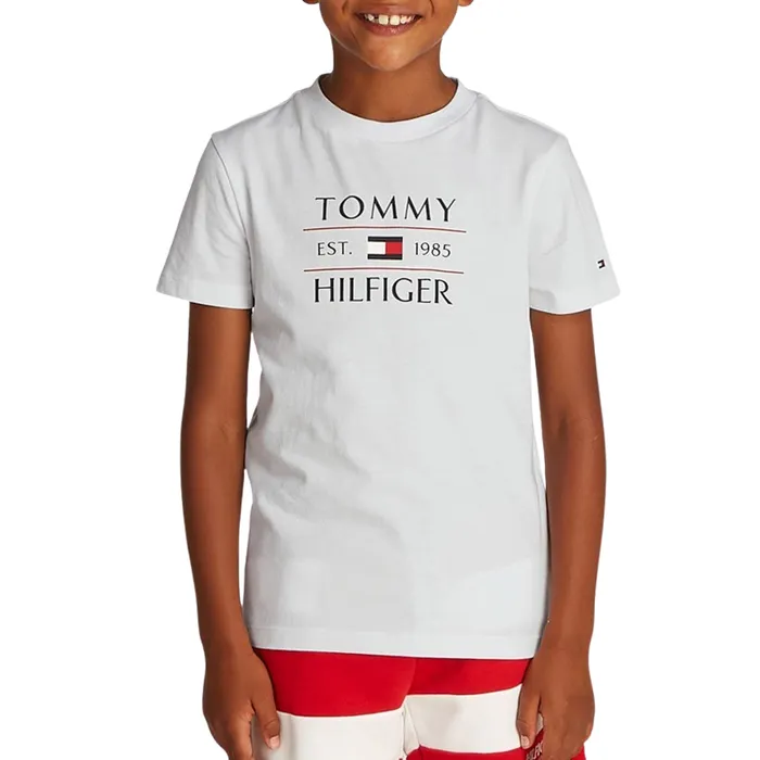 Tommy Hilfiger Flag Crew Shirt Junior