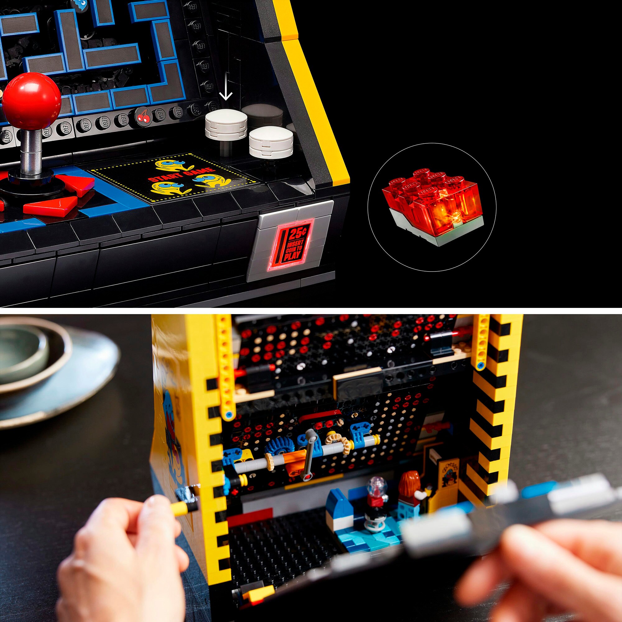 LEGO Konstruktionsspielzeug Icons PAC-MAN Spielautomat