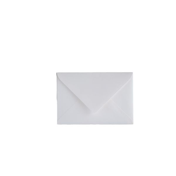 Envelope Branco Milk Metalizado para Convites C5 Pack 10 un