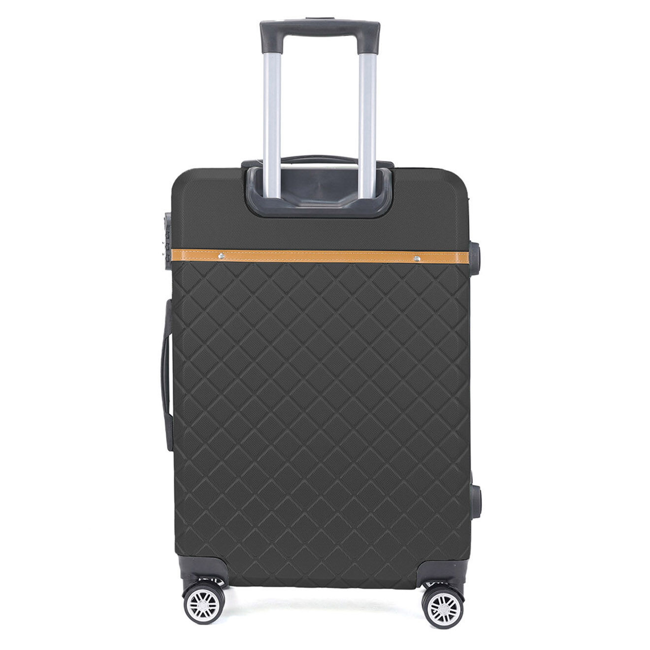 Maison Héritage Valise Long Séjour 4 roues doubles Odeon 75 cm noire