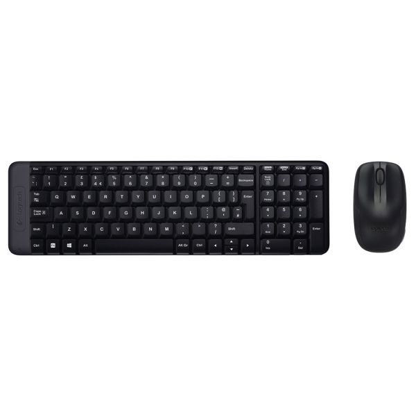 Teclado Logitech Wireless Desktop MK220