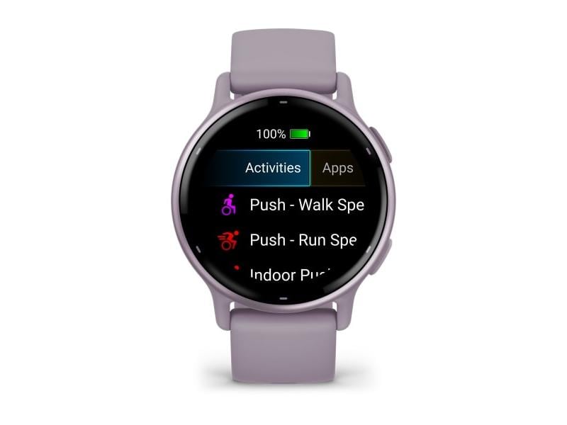 GARMIN GPS-Sportuhr Vivoactive 5 Orchid Smartwatch