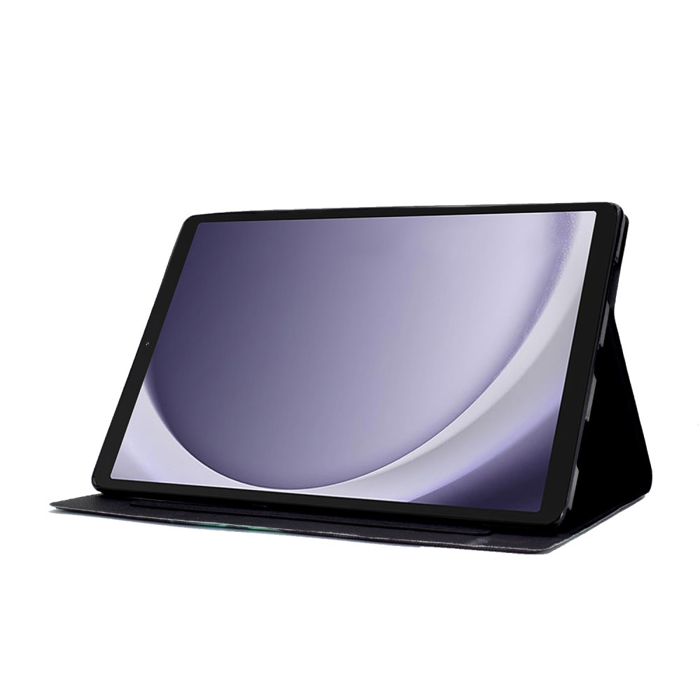 Samsung Galaxy Tab A9 Leder Tasche Flip Cover - Never Stop Dreaming