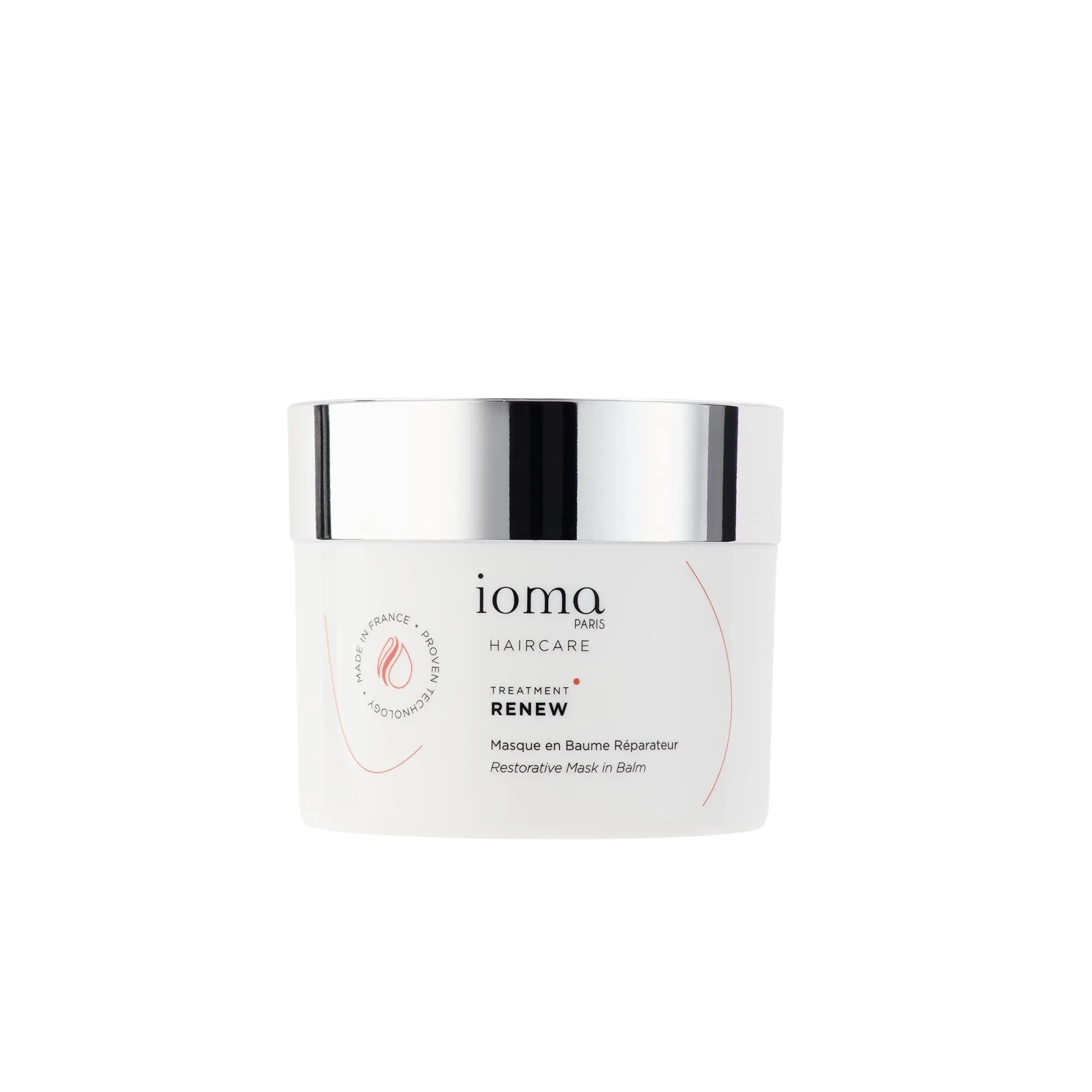Ioma - Masque en Baume Réparateur Nourrissant – Réparateur – Brillance - Souplesse 200ml - Nouveautés