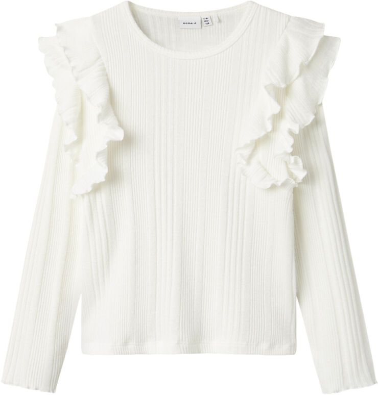 Name It NKFTILDE LS TOP Cloud dancer