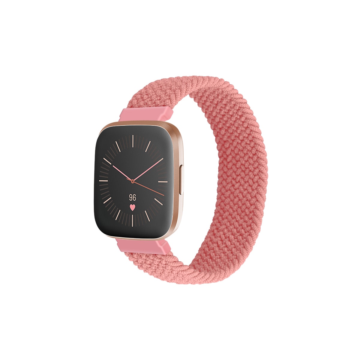 Klokkerem Nylon Rosa M Fitbit Versa/Versa 2