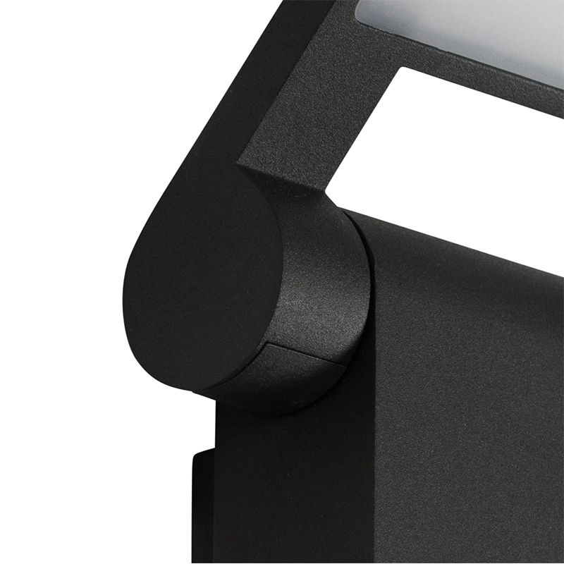 Buitenwandlamp antraciet incl. LED IP54 met bewegingssensor - Zane