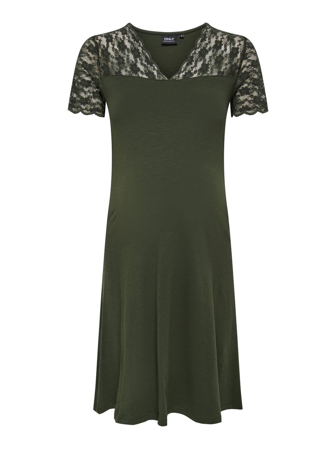 OLMCHICA Kurzes Kleid Rosin