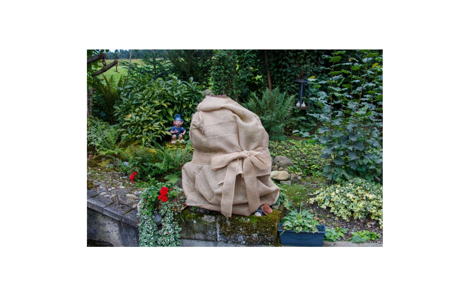 Wickelstreifen aus Jute natur, 230 g/m² 25m x 10 cmWickelstreifen aus Jute Natur