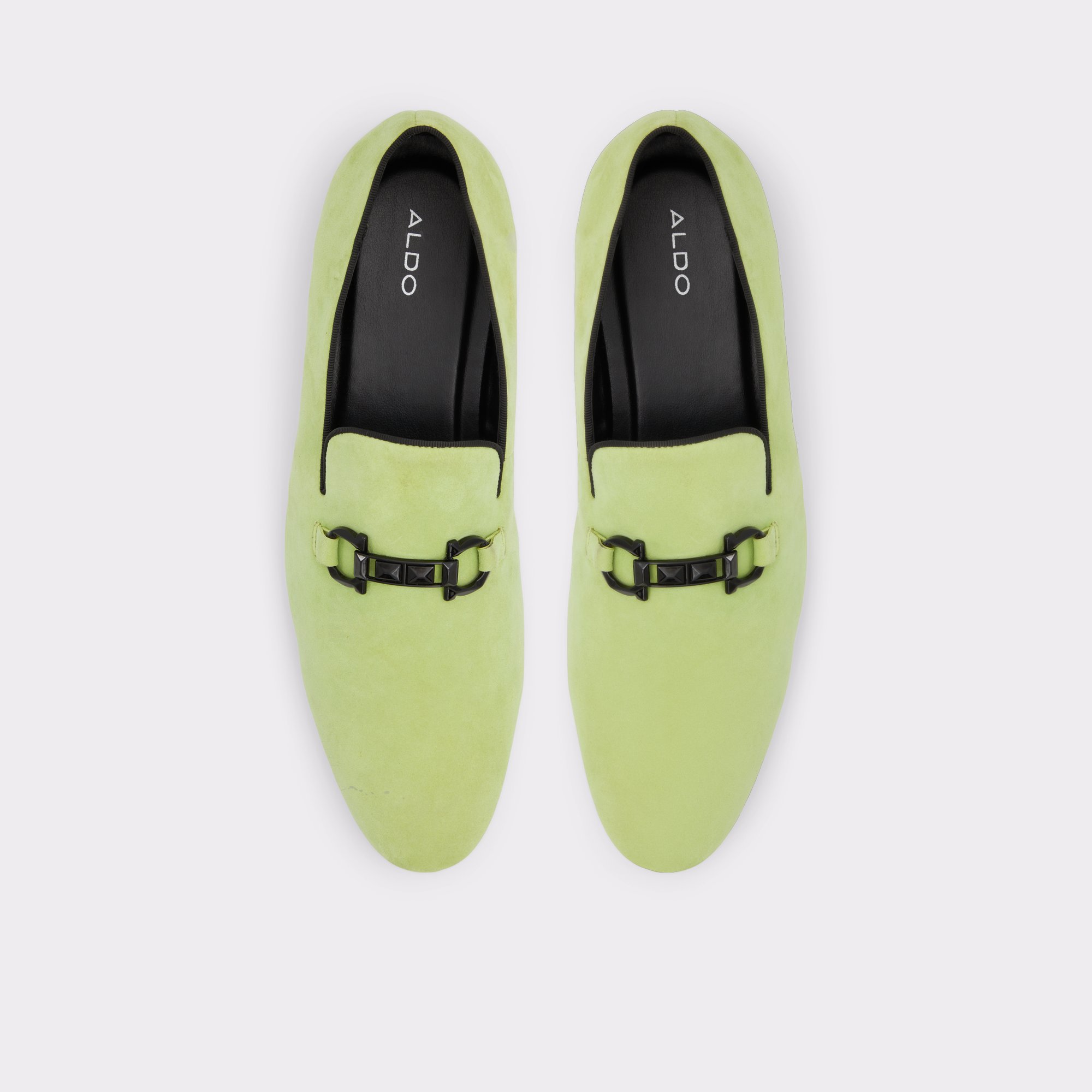 Bowtie Bright Green Men Dress Shoes