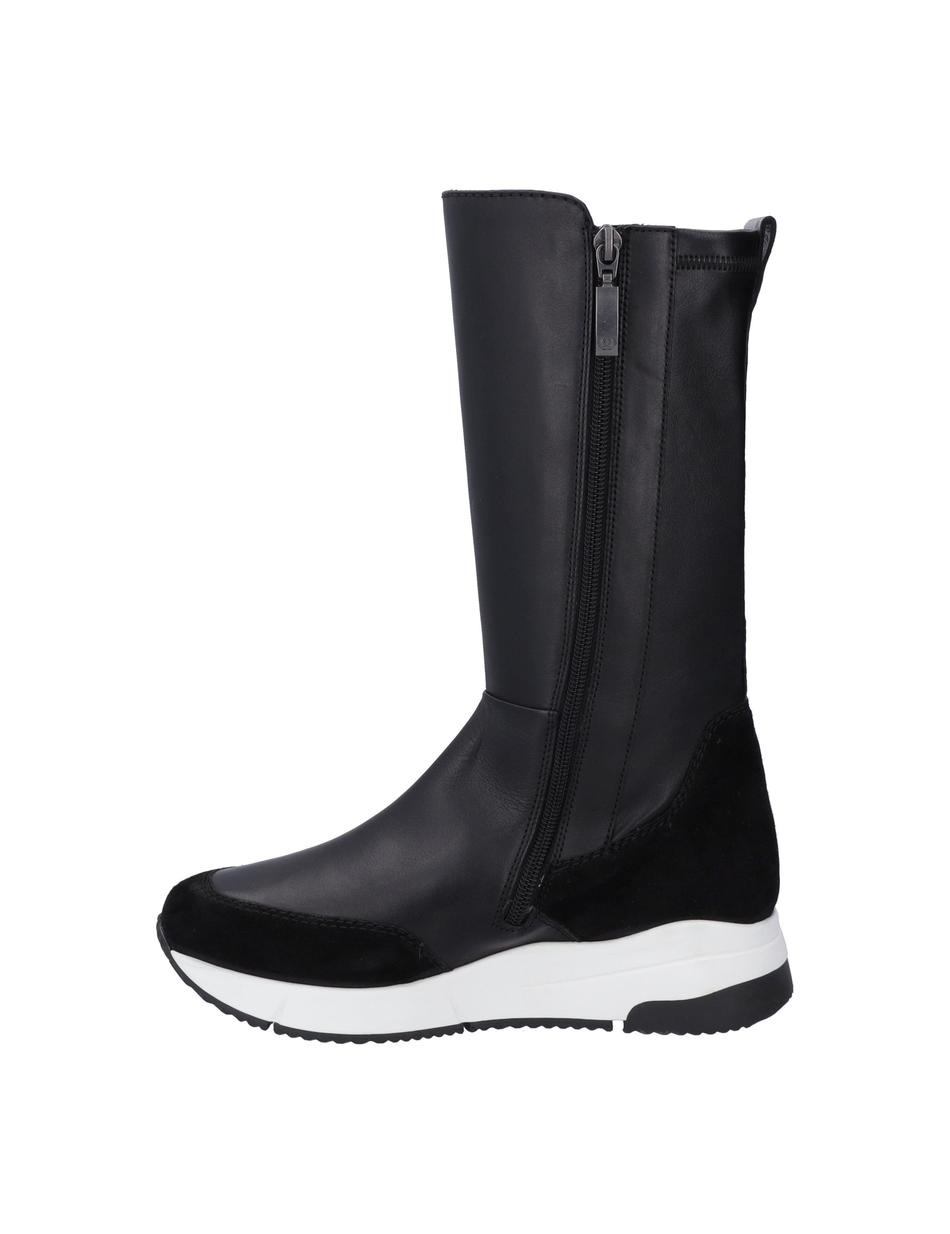Stiefel Enna 04, schwarz-kombi