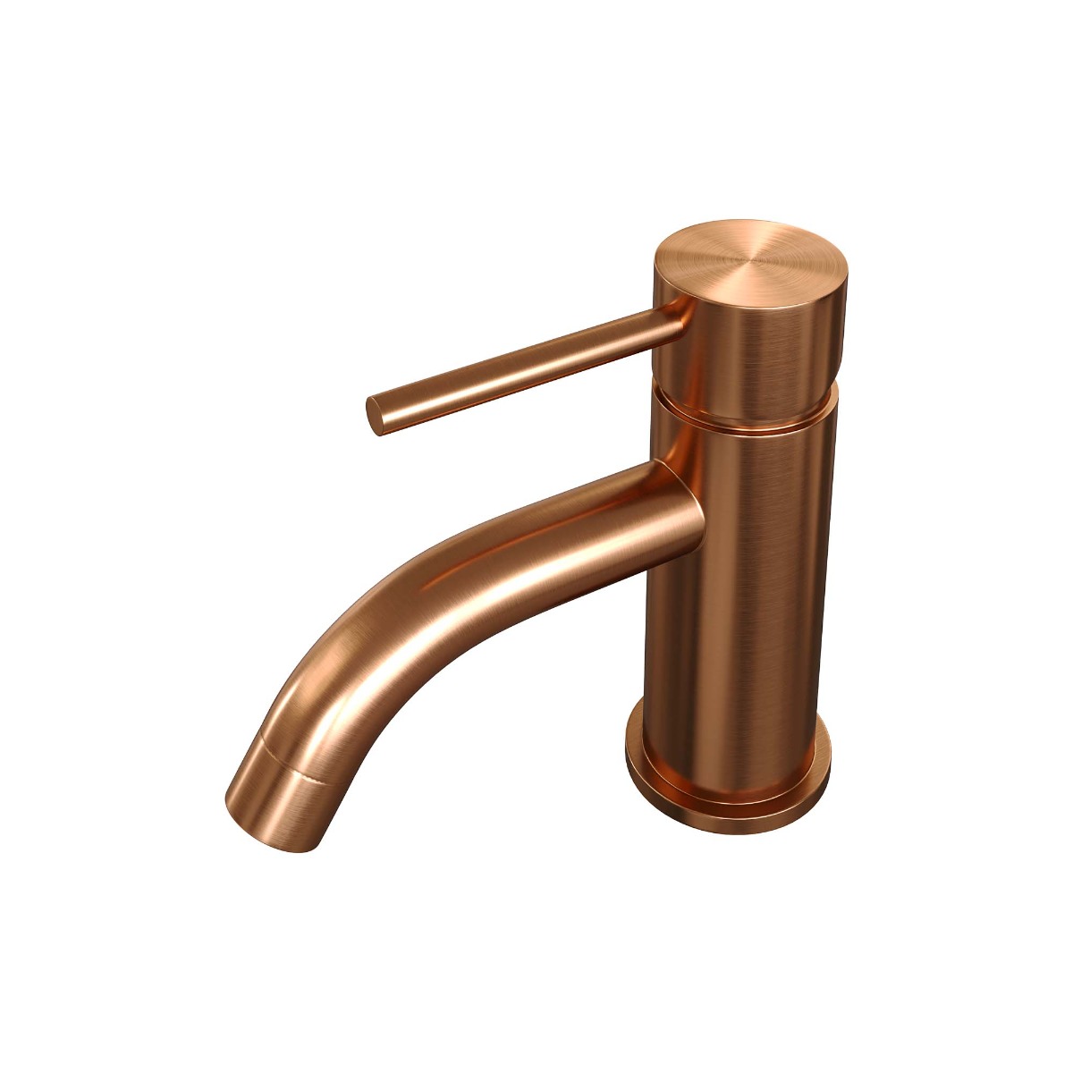 Brauer Copper Edition opbouw fonteinkraan koper geborsteld PVD