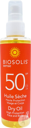 Biosolis Sense Huile Sèche Solaire IP50 Visage Et Corps 150ml