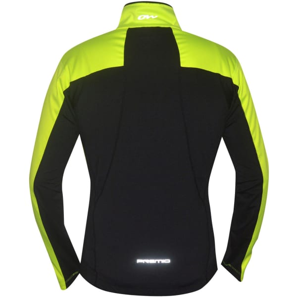 Veste ski de fond ONE WAY ONE WAY CAPE JKT MEN SOFTSHELL BLK/YELL 18 BLACK/YELLOW