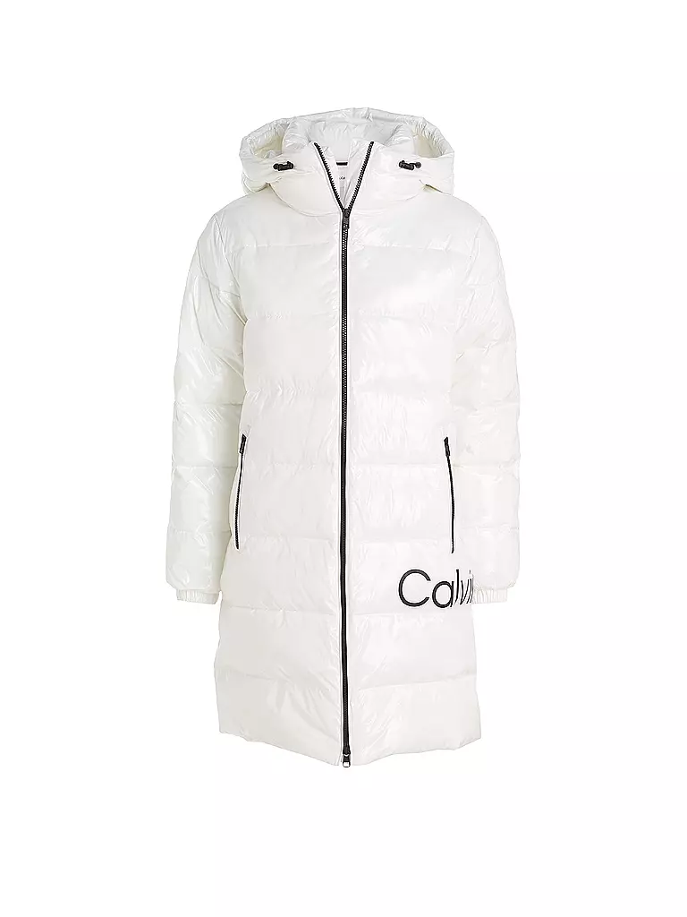 CALVIN KLEIN JEANS Steppmantel weiss