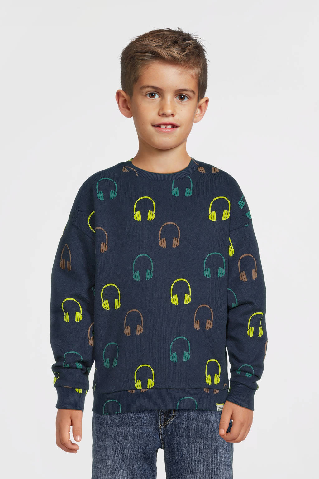 Stains&Stories sweater blauw