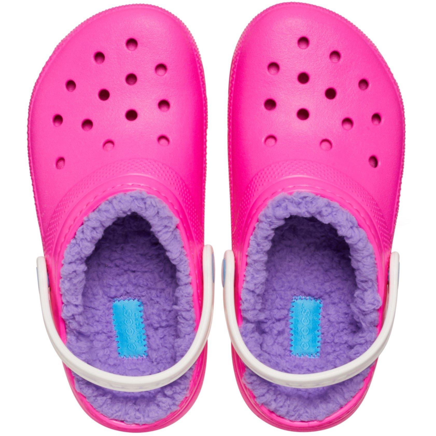 Crocs Classic Lined Clogs Childrens