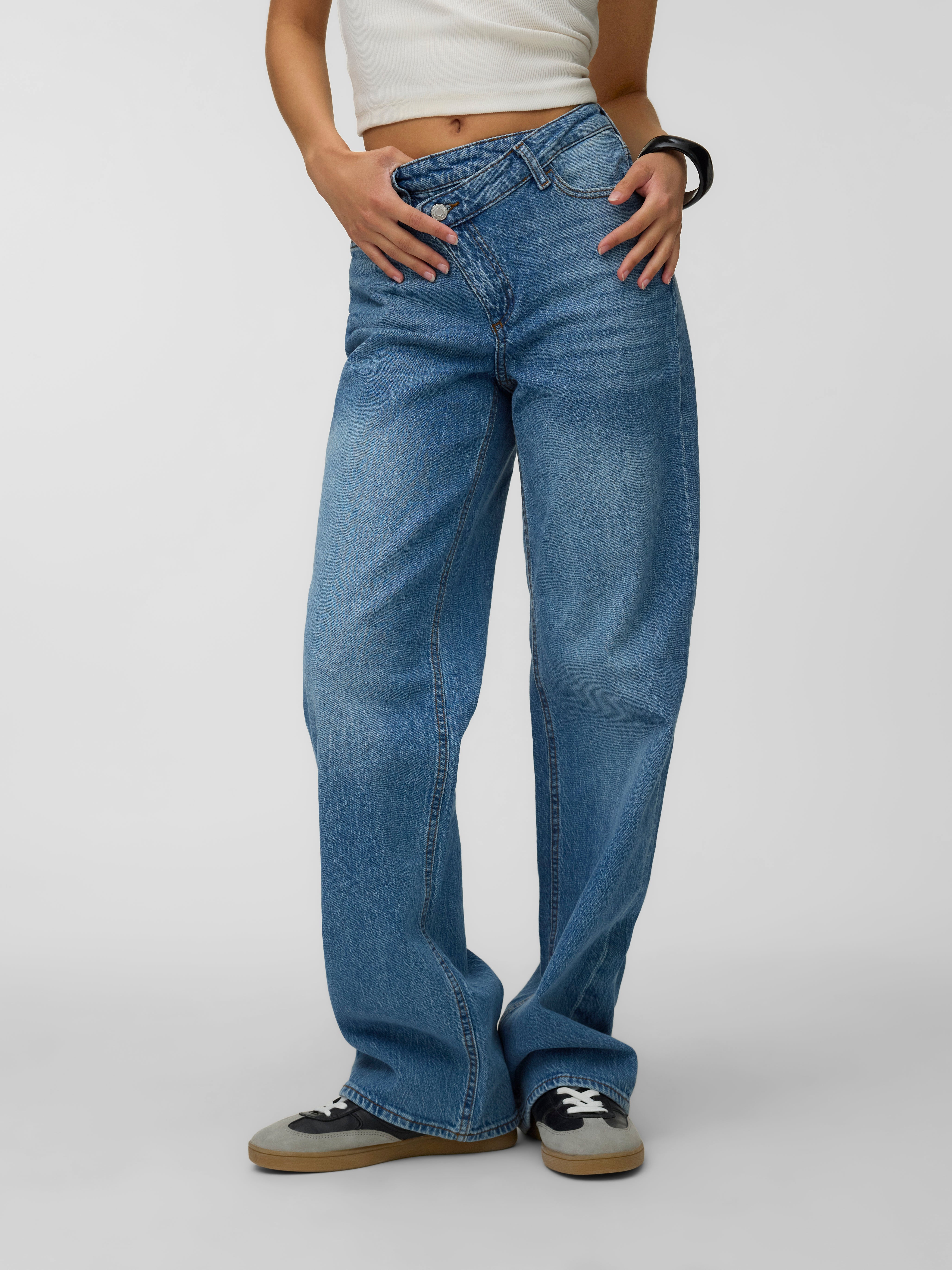 VMTESSA High rise Wide leg fit Jeans