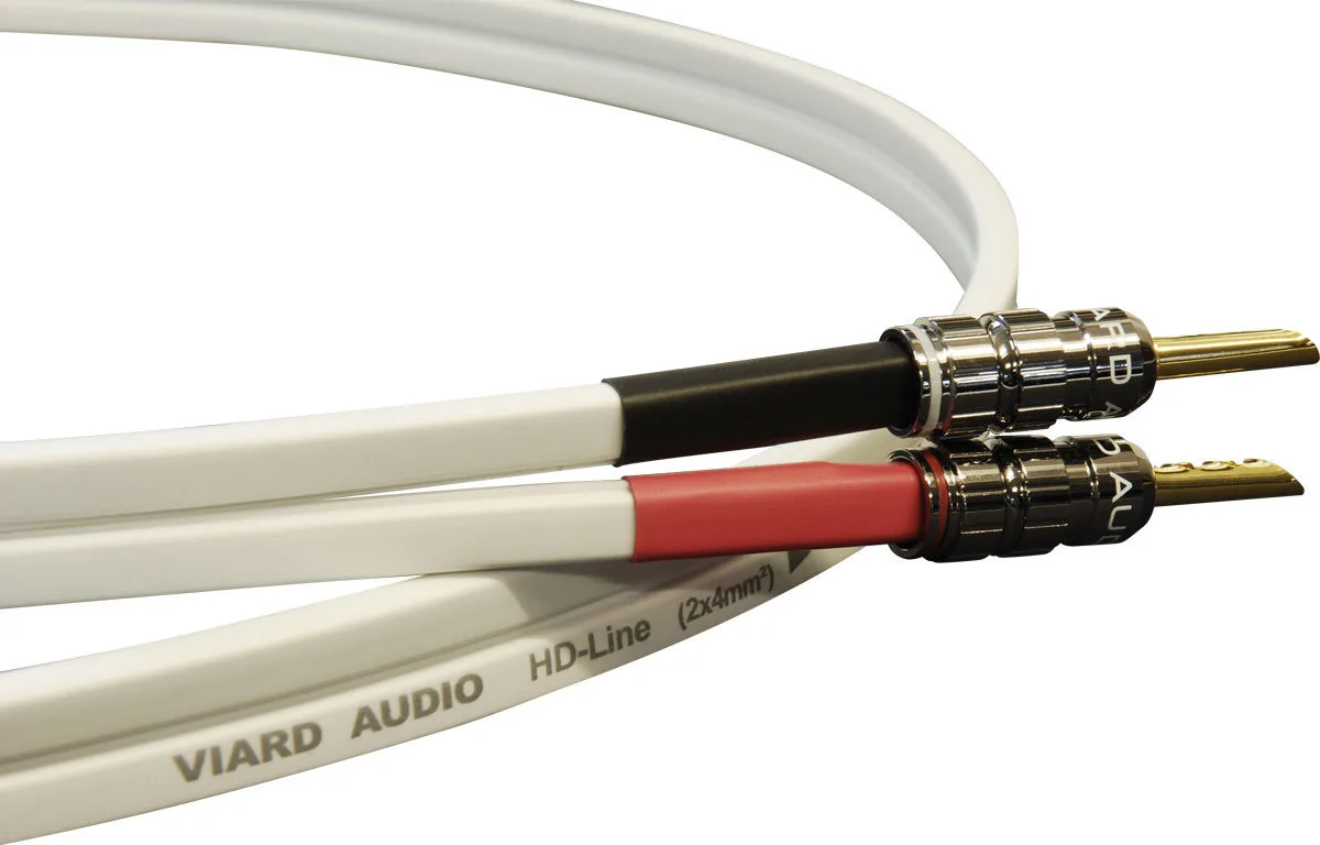 Viard Audio Premium HD HP 4 mm² (2 x 4 m) Câbles d'enceintes prémontés