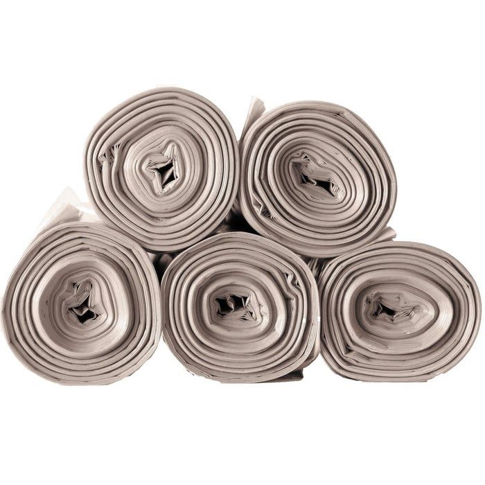 300st Bonton afvalzakken 58x102cm 70L LDPE 50my transparant - Doos 15 rollen à 20 zakken (8719992012992)