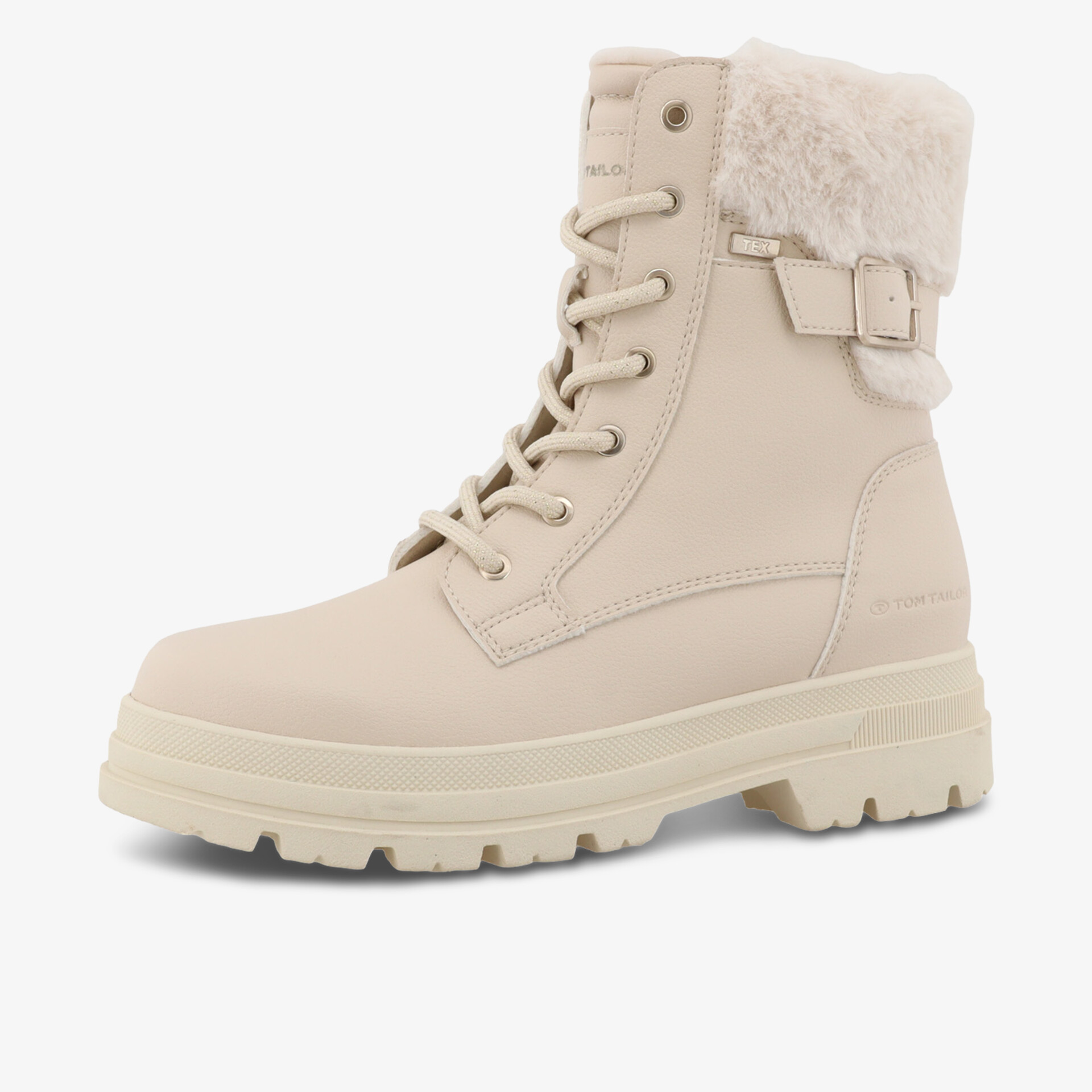 TOM TAILOR Damen Winter Boots beige