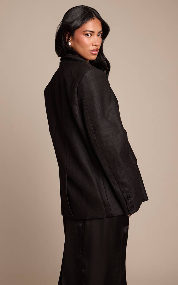 Noir Blazer Premium Boyfriend
