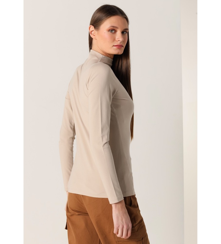 Camiseta de manga comprida super slim da Lois Brown