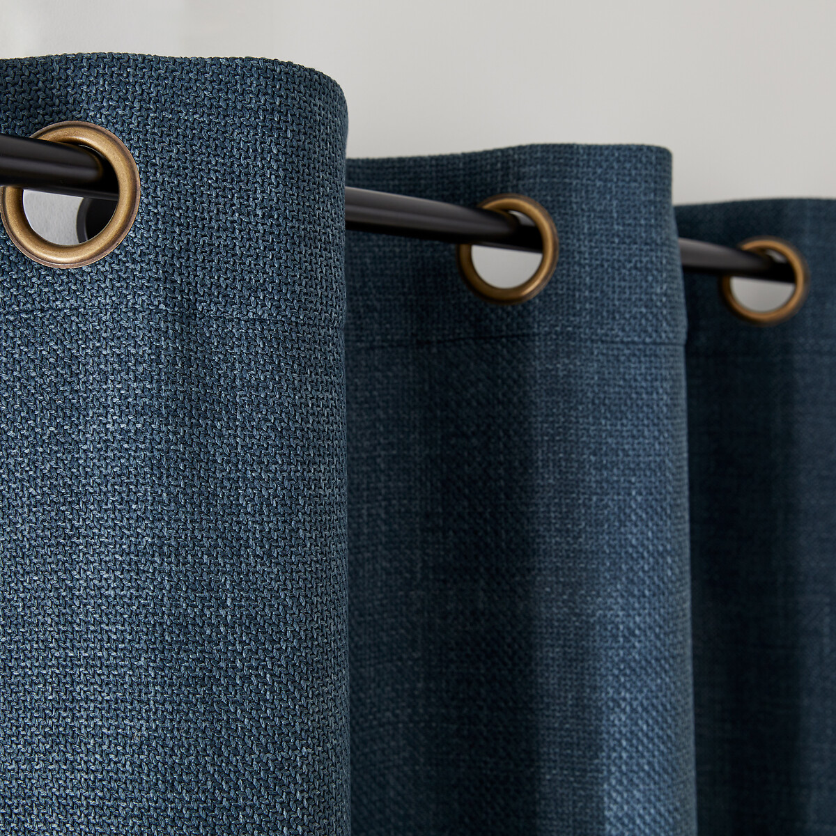 LA REDOUTE INTERIEURS<br>Cortina com acabamento trançado e ilhós Montego