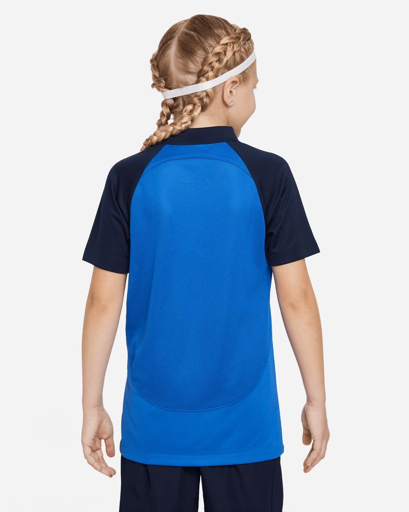 Polo Nike Academy Pro Bleu Royal pour enfant