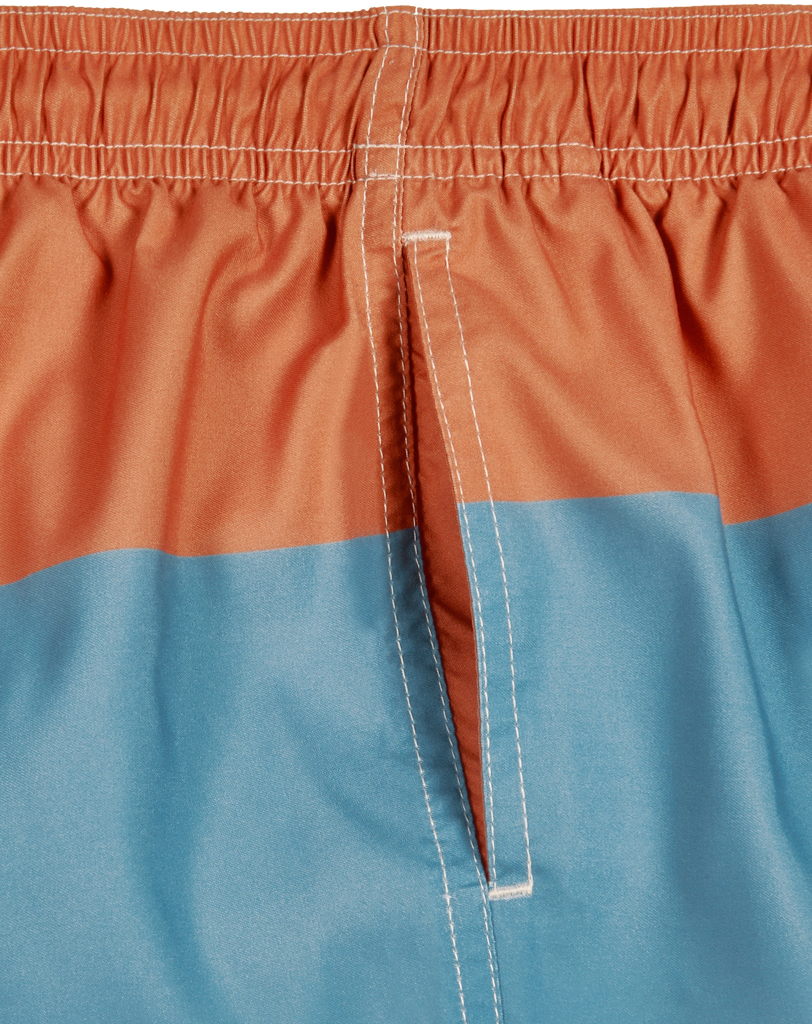 Badeshorts COLOR BLOCK in ocker
