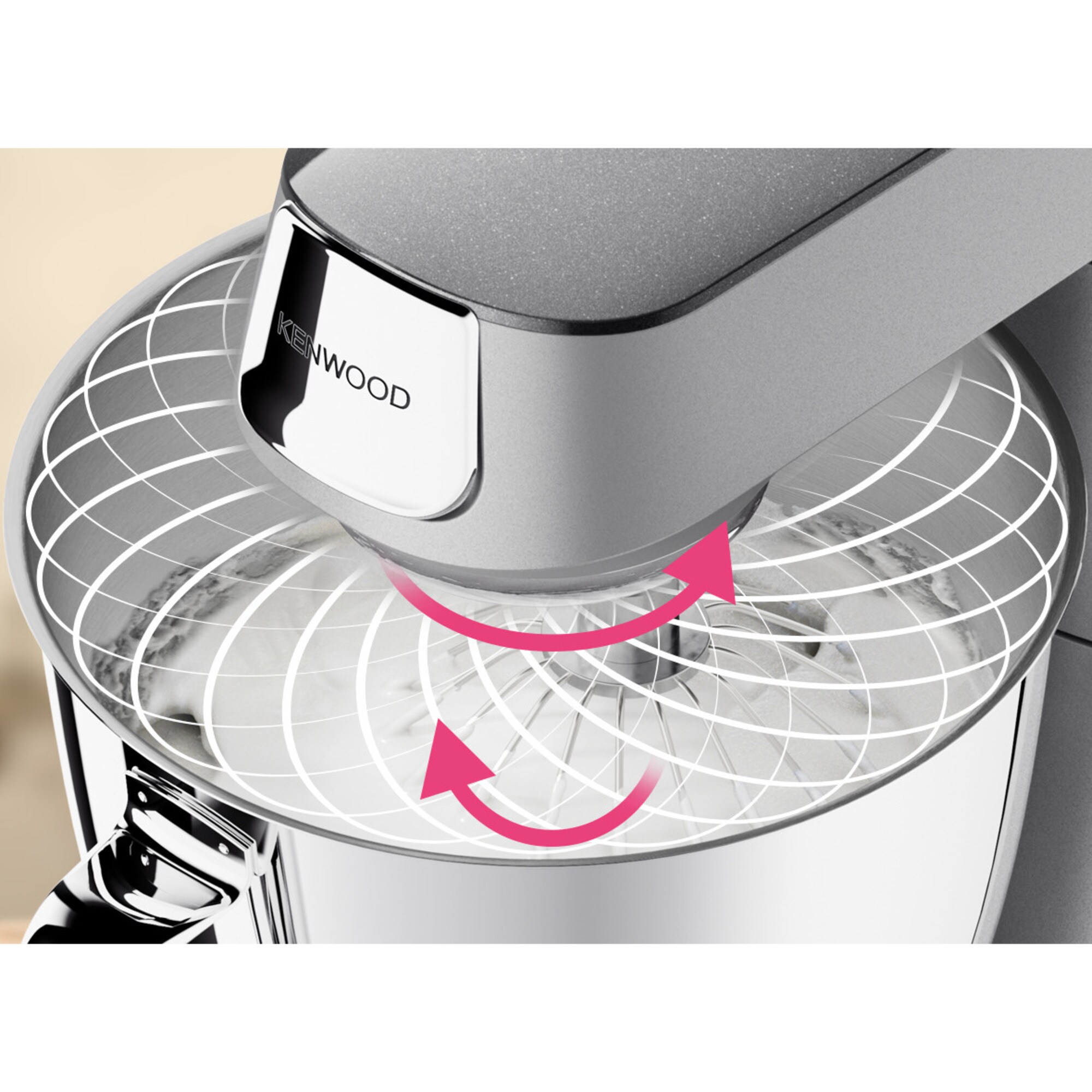 Kenwood Küchenmaschine Titanium Chef Baker Küchenmaschine KVC85.124SI