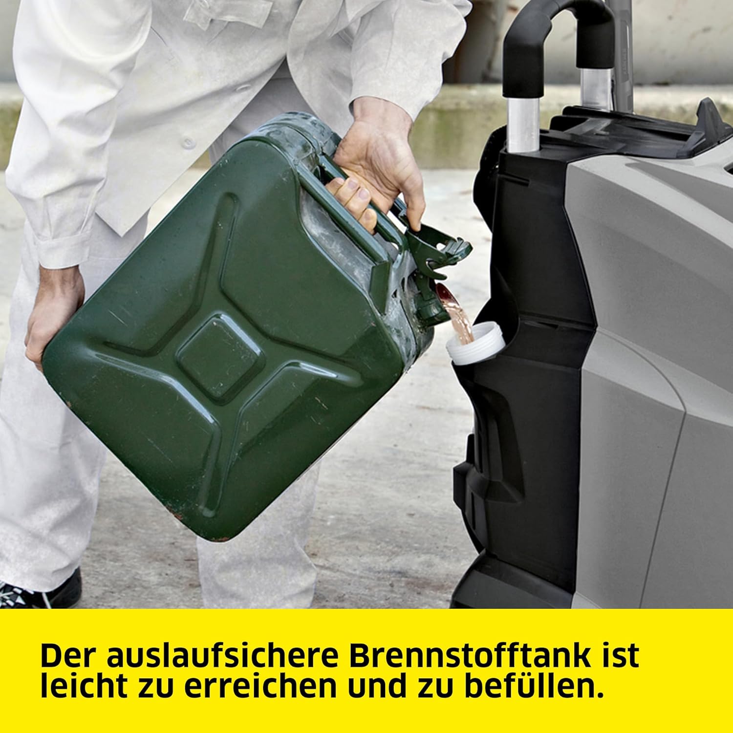 Kärcher Heißwasser-Hochdruckreiniger HDS 5/15 UX, max. 80 °C, Arbeitsdruck: 150 bar, Fördermenge: 450 l/h, Gewicht: 80,5 kg, Schlauch: 15 m, Easy!Force Advanced-Hochdruckpistole, Schlauchtrommel