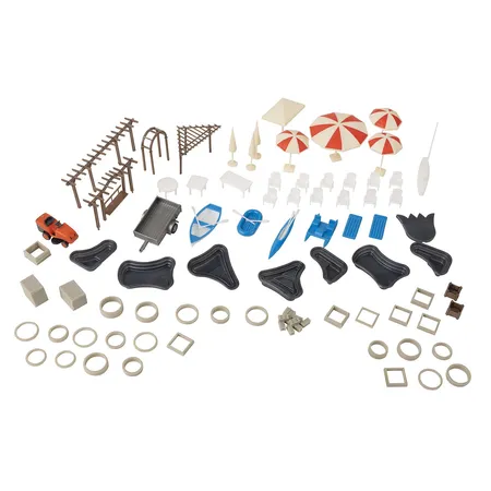 Faller 180342 - Ausgestaltungs-Set Garten-Center