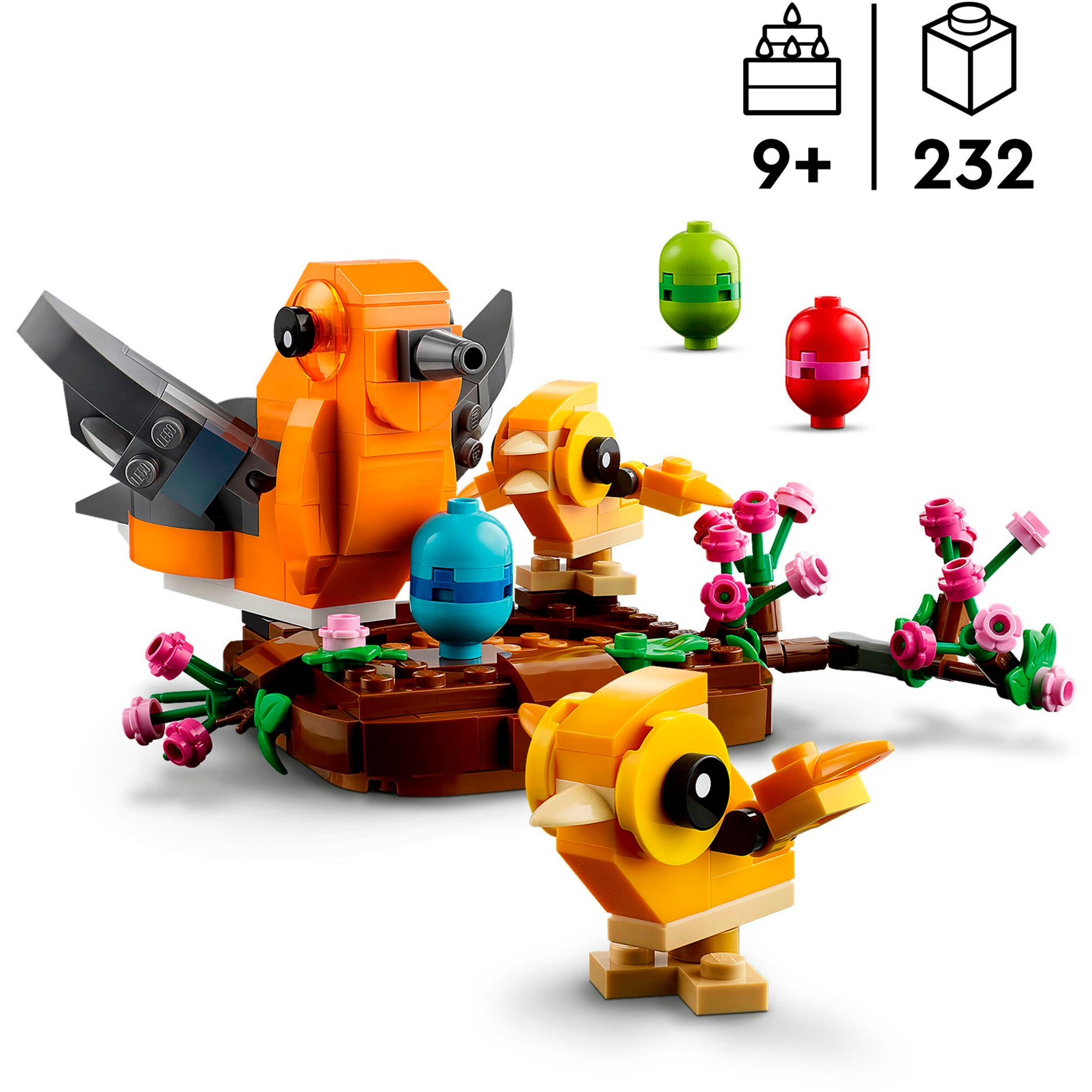 LEGO Konstruktionsspielzeug Vogelnest