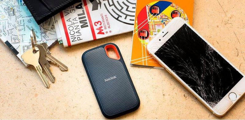 SanDisk Extreme Portable SSD - Externe SSD - USB-C 3.2 - 1 TB