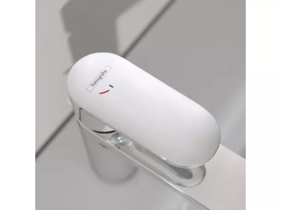 Mitigeur lavabo HANSGROHE Vernis Blend 70 CoolStart avec tirette et vidage Chromé + nettoyant Briochin