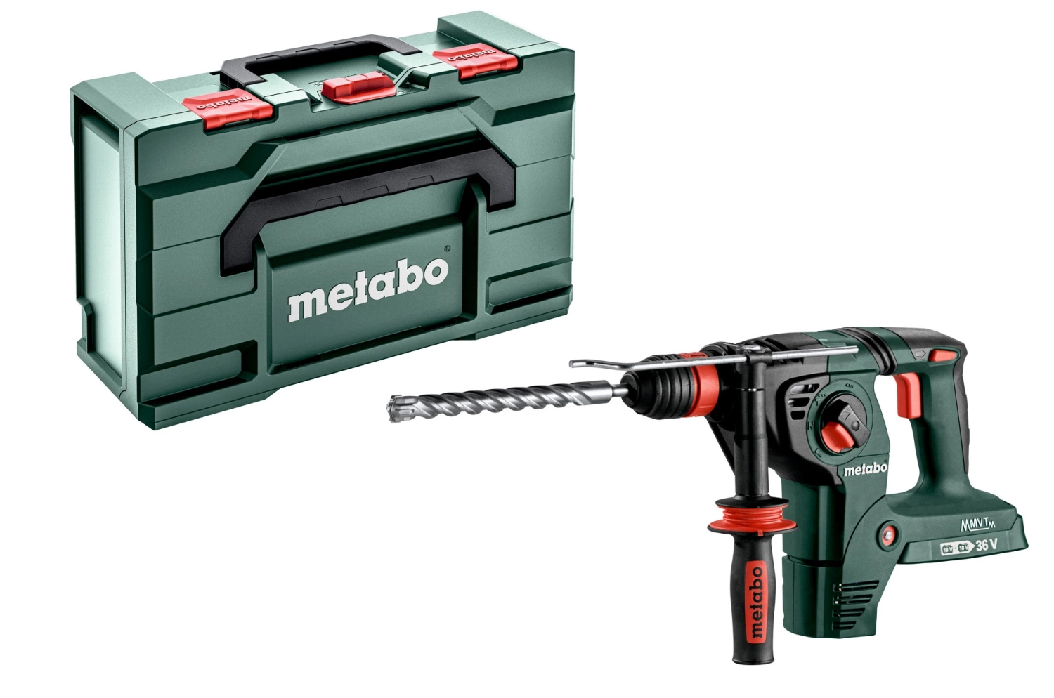 Metabo KHA 36-18 LTX 18V Li-Ion accu SDS-Plus Combihamer body in MetaBox - 3,1J