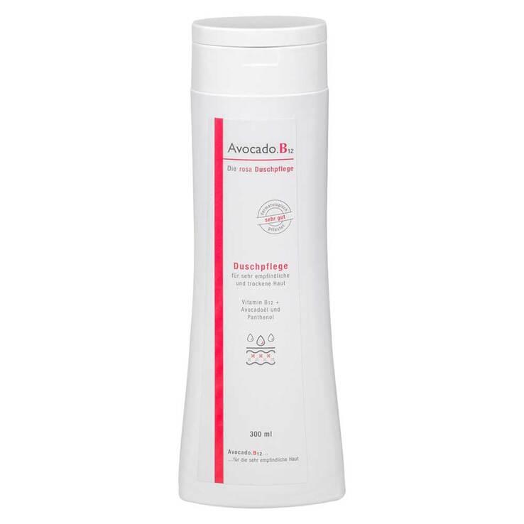 Avocado B12 Duschpflege, 300 ml